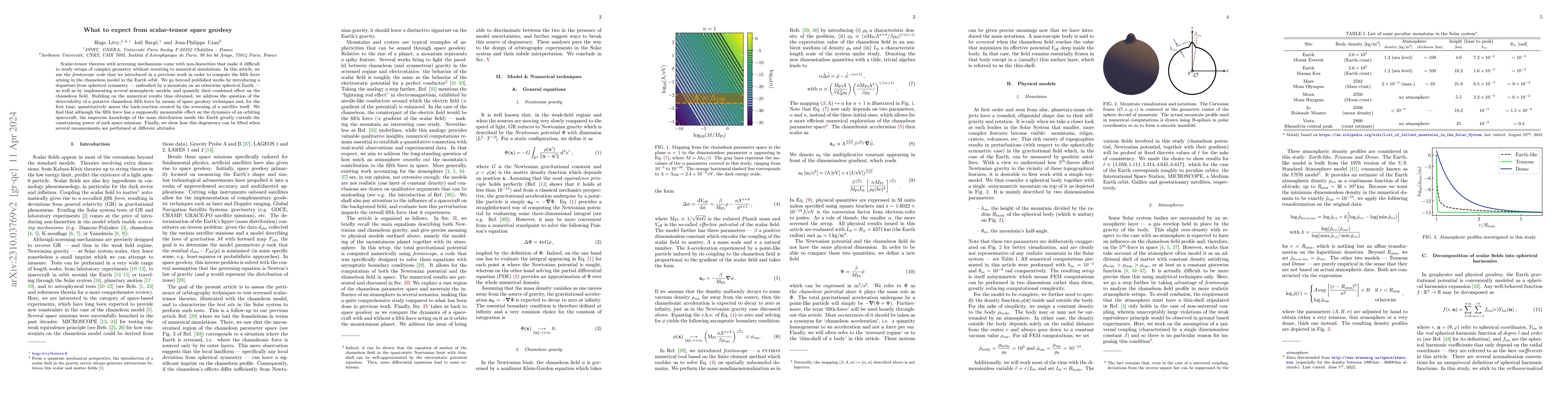 Thumbnail for What to expect from scalar-tensor space geodesy