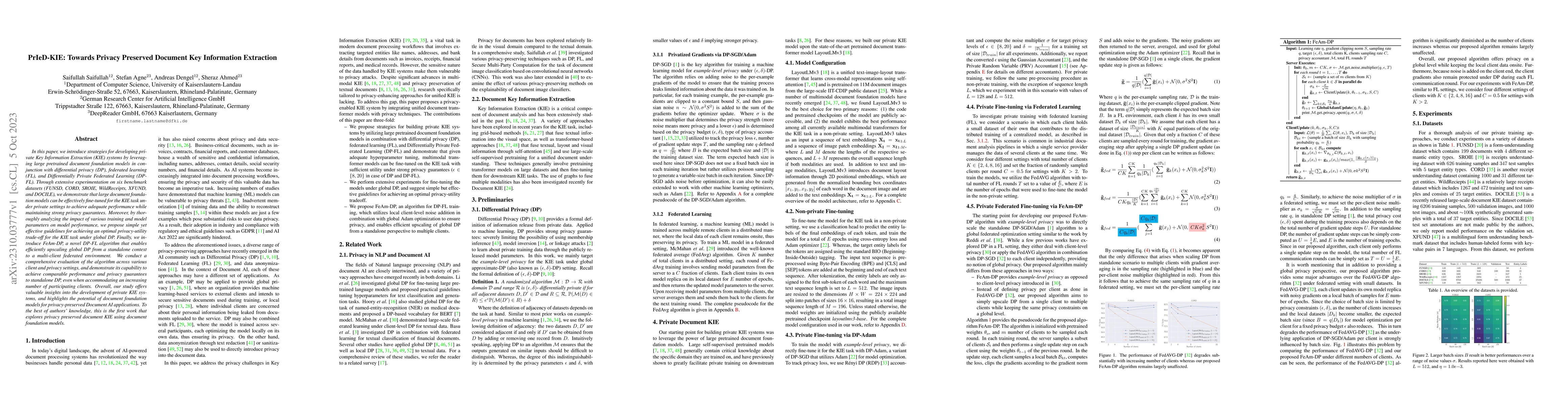 Thumbnail for PrIeD-KIE: Towards Privacy Preserved Document Key Information Extraction