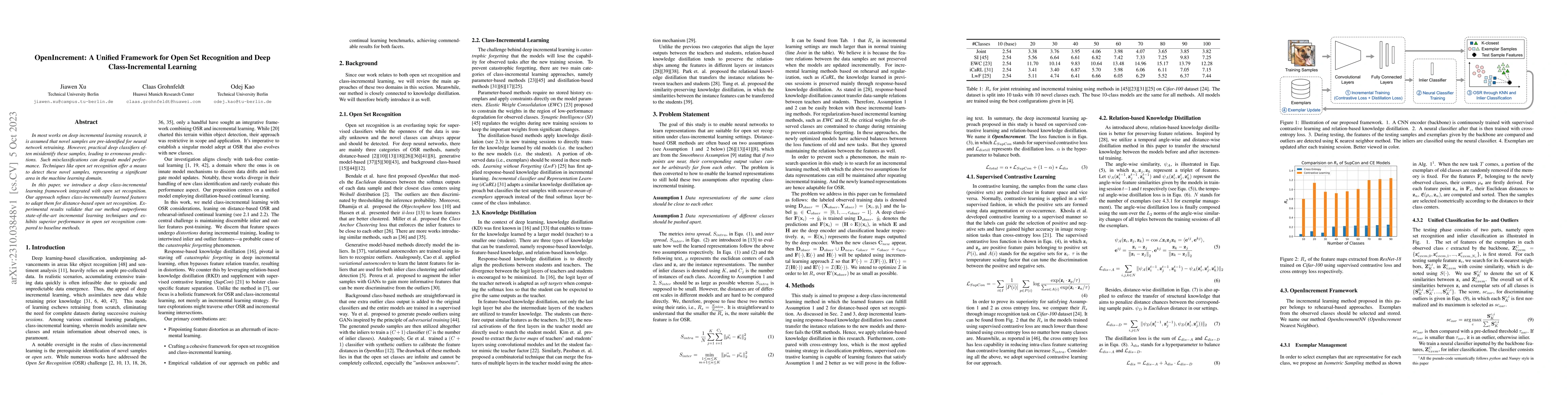 Thumbnail for OpenIncrement: A Unified Framework for Open Set Recognition and Deep
  Class-Incremental Learning