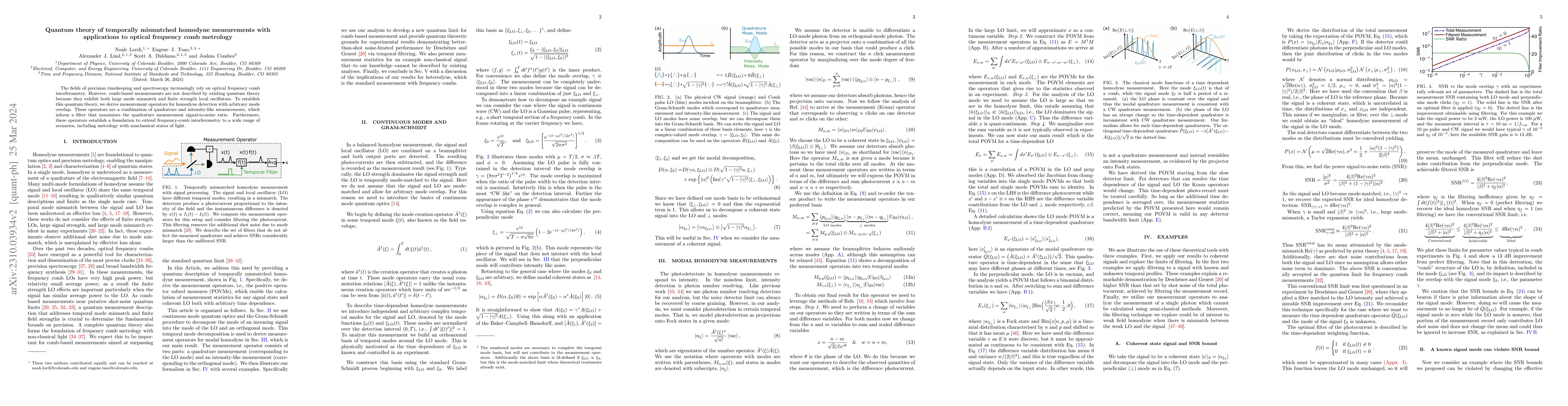 Thumbnail for A Quantum Theory of Temporally Mismatched Homodyne Measurements with
  Applications to Optical Frequency Comb Metrology