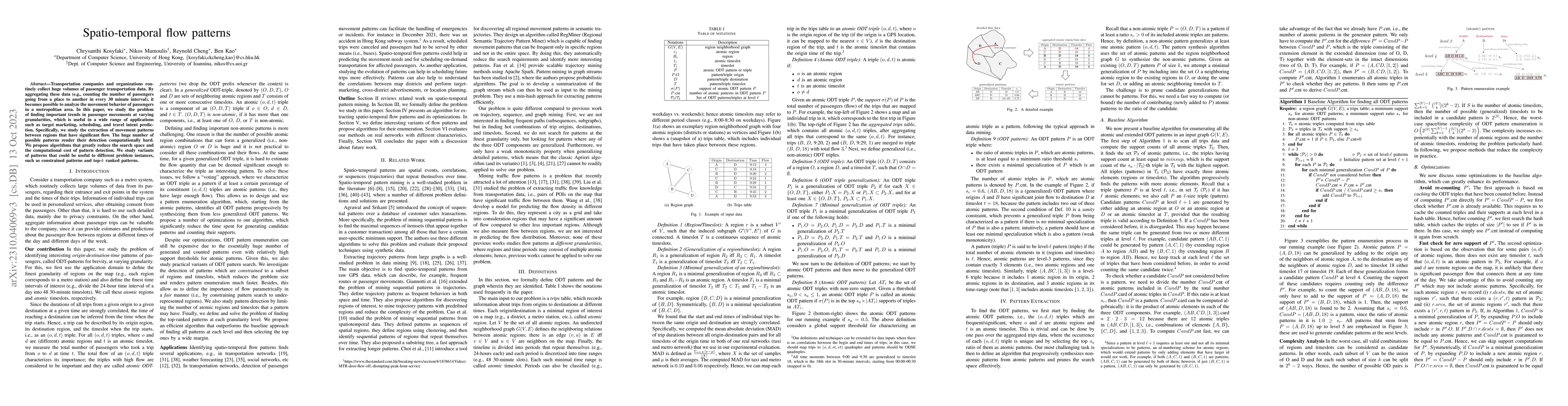 Thumbnail for Spatio-temporal flow patterns