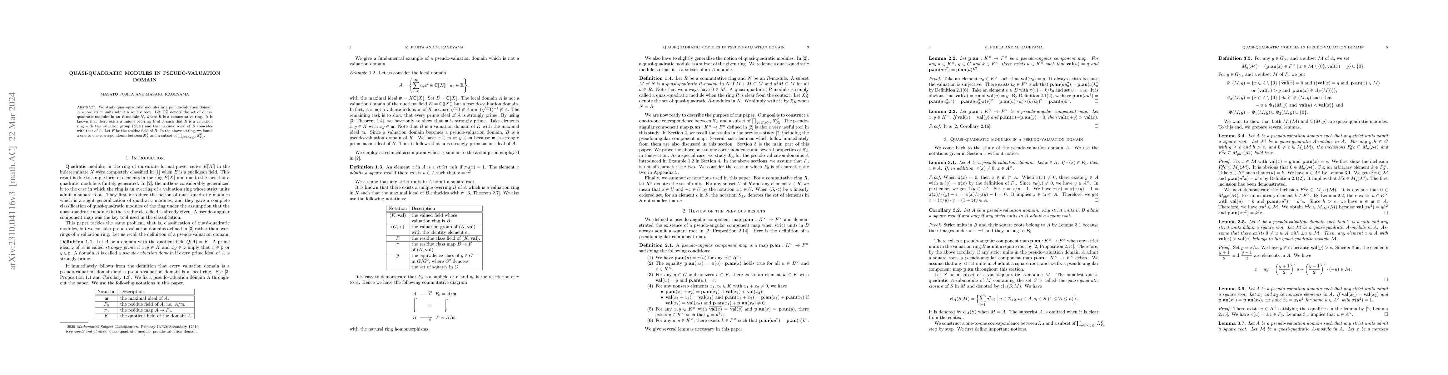 Thumbnail for Quasi-quadratic modules in pseudo-valuation domain
