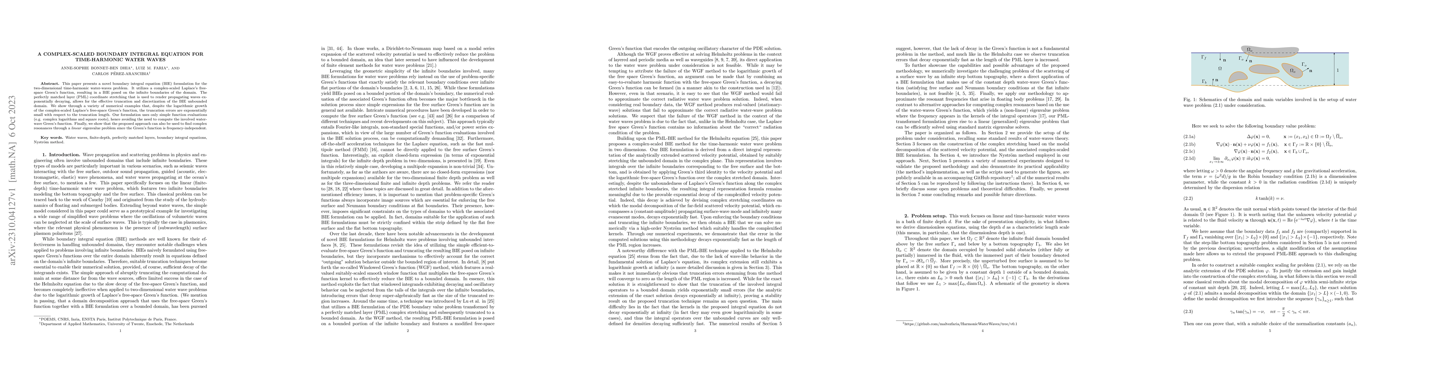 Thumbnail for A complex-scaled boundary integral equation for time-harmonic water
  waves