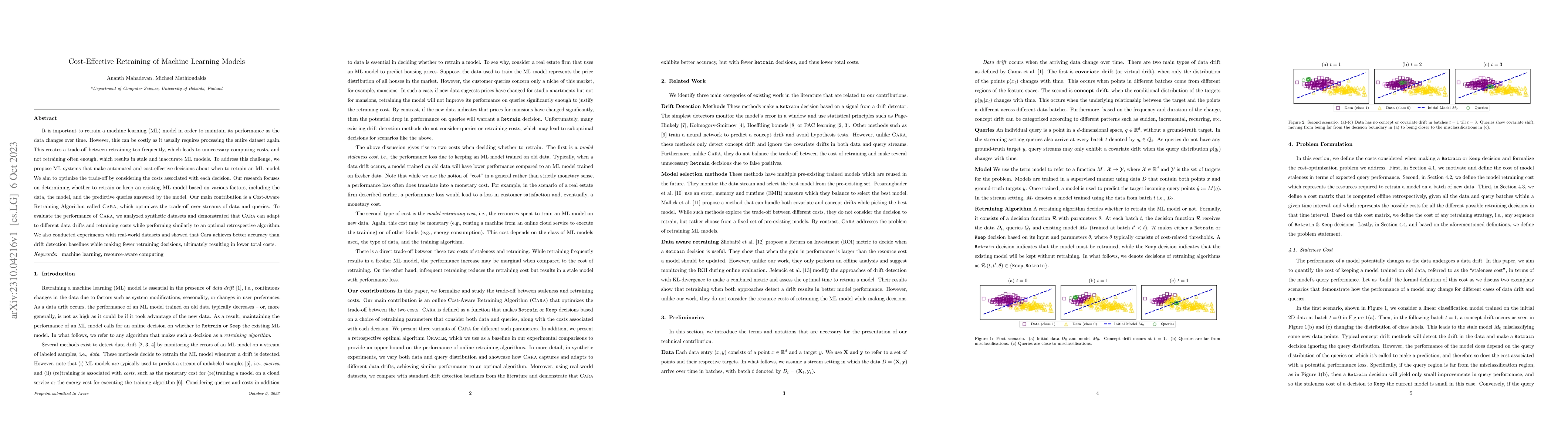 Thumbnail for Cost-Effective Retraining of Machine Learning Models