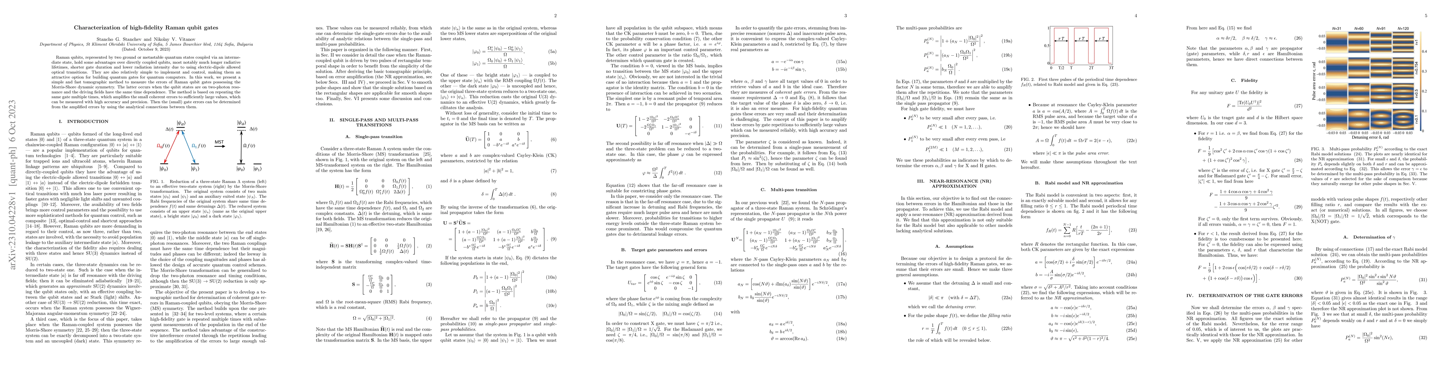 Thumbnail for Characterization of high-fidelity Raman qubit gates