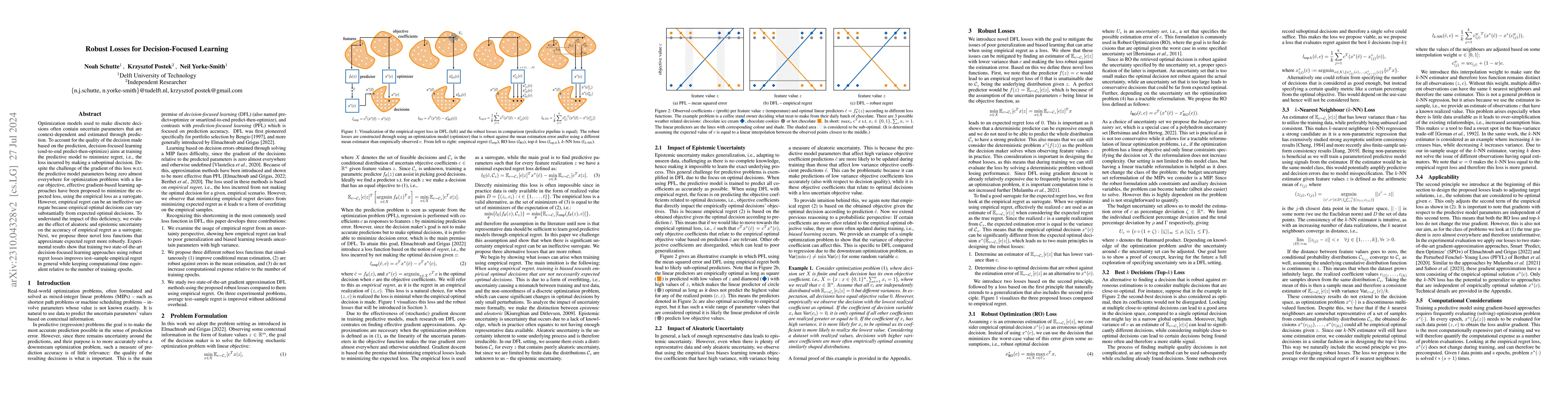 Thumbnail for Robust Losses for Decision-Focused Learning
