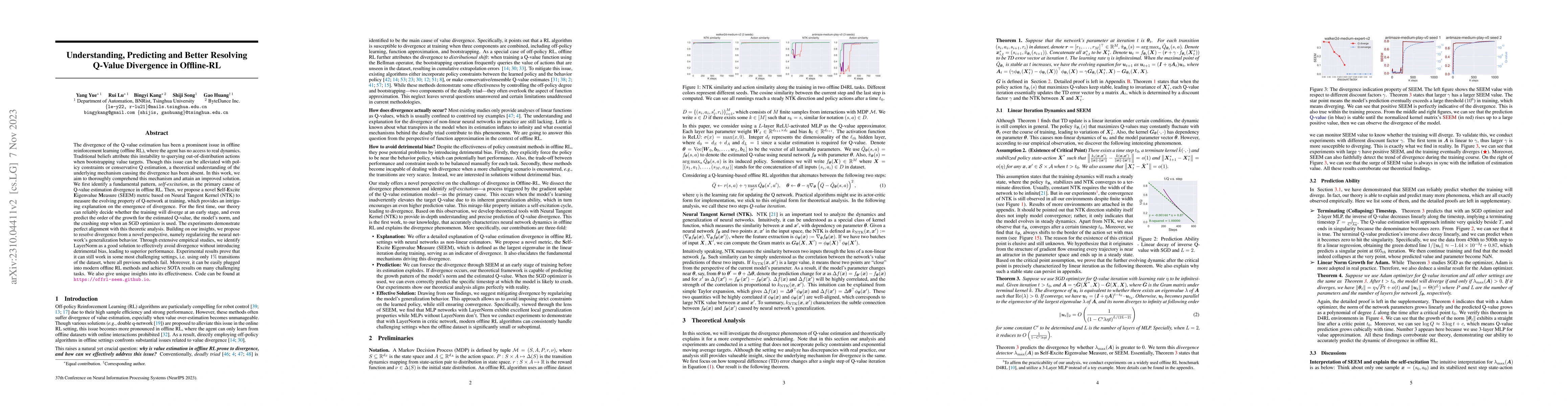 Thumbnail for Understanding, Predicting and Better Resolving Q-Value Divergence in
  Offline-RL