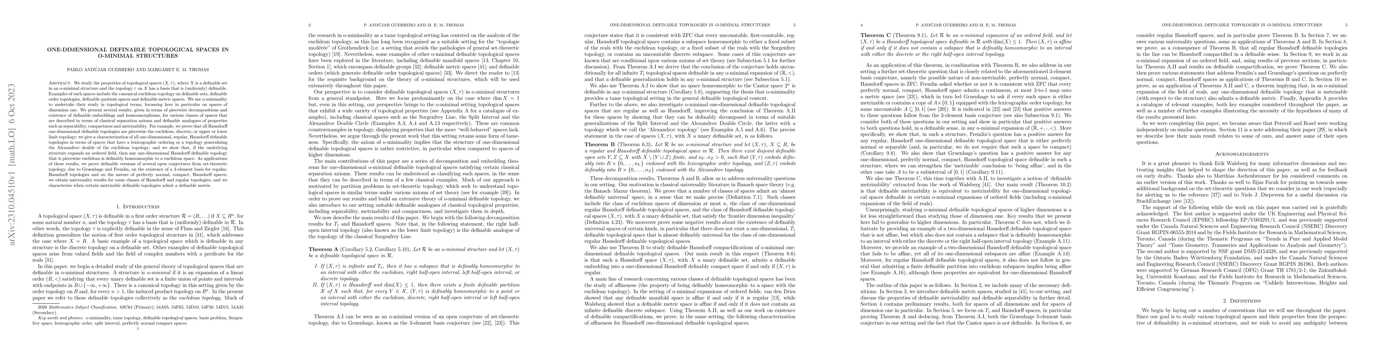 Thumbnail for One-dimensional definable topological spaces in o-minimal structures