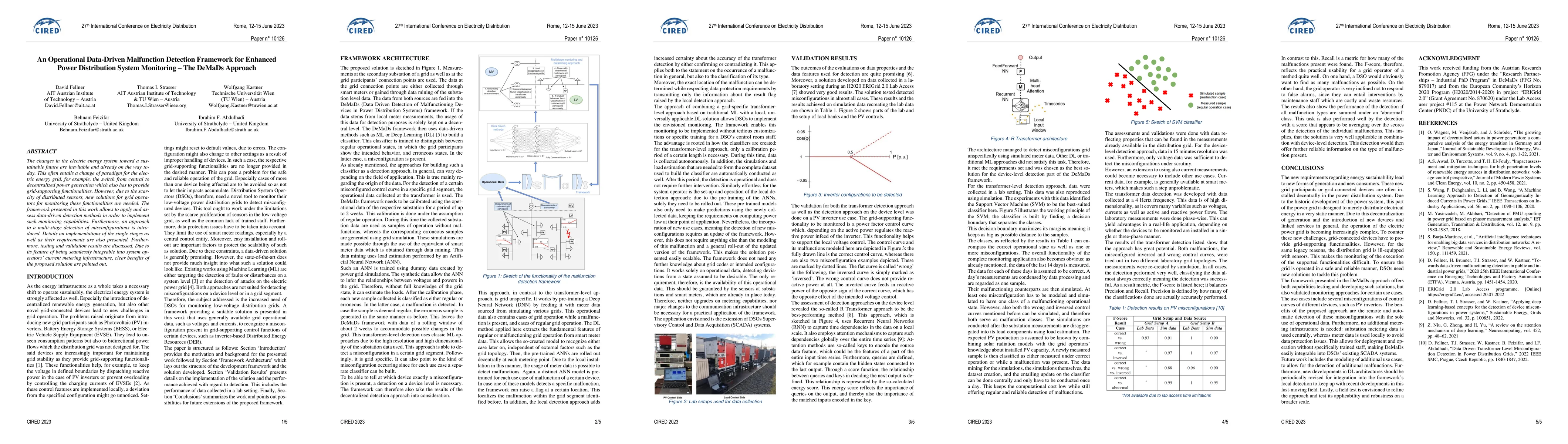 Thumbnail for An Operational Data-Driven Malfunction Detection Framework for Enhanced
  Power Distribution System Monitoring -- The DeMaDs Approach