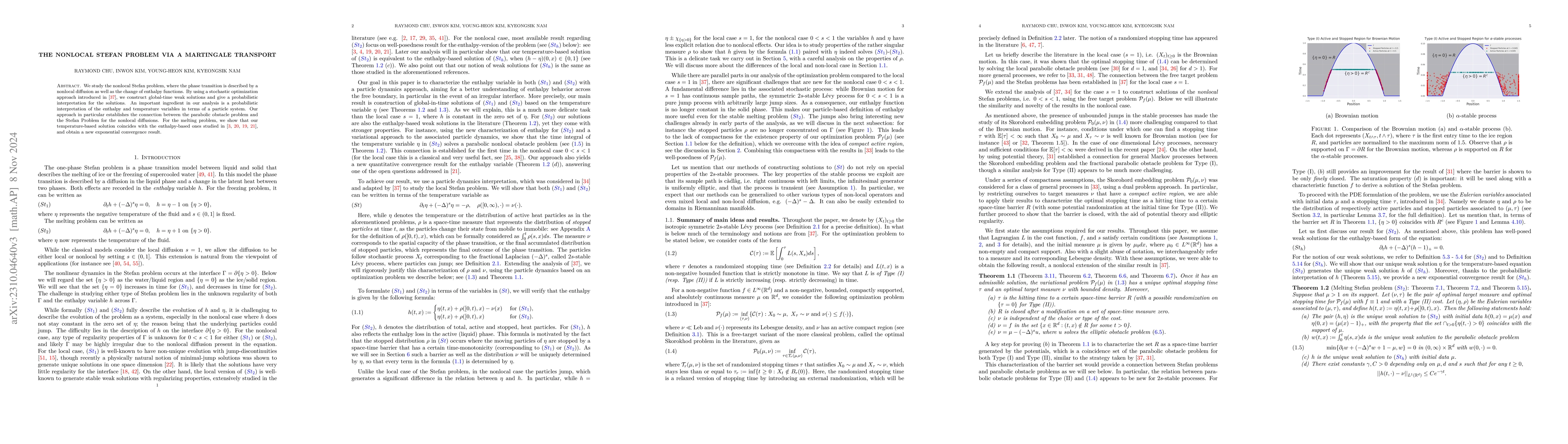 Thumbnail for The Nonlocal Stefan Problem via a Martingale Transport
