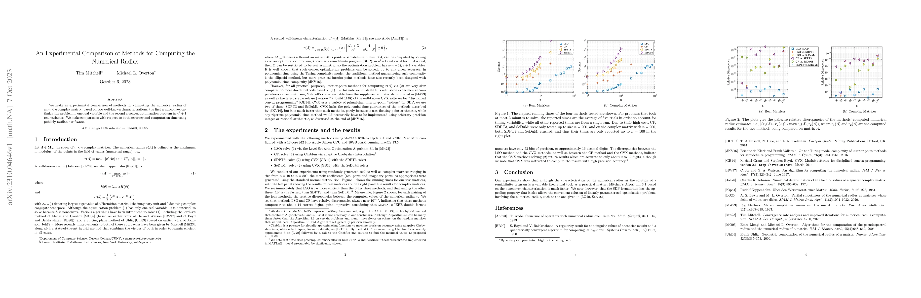 Thumbnail for An Experimental Comparison of Methods for Computing the Numerical Radius
