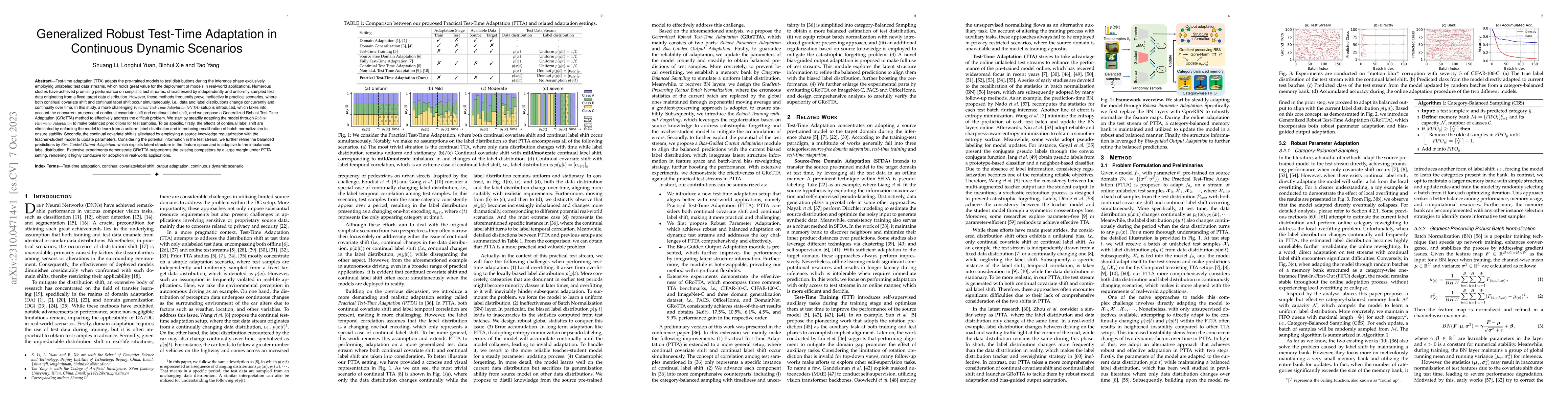 Thumbnail for Generalized Robust Test-Time Adaptation in Continuous Dynamic Scenarios