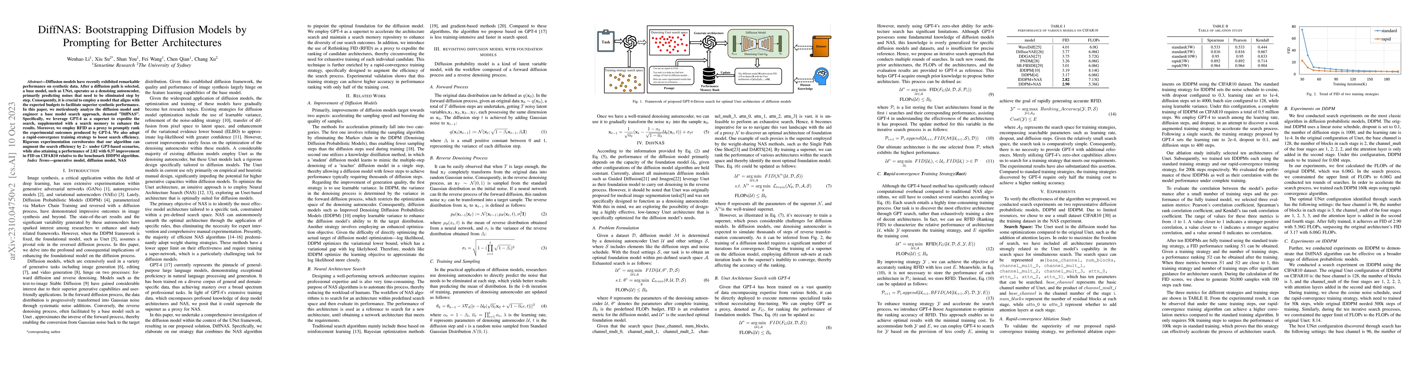 Thumbnail for DiffNAS: Bootstrapping Diffusion Models by Prompting for Better
  Architectures