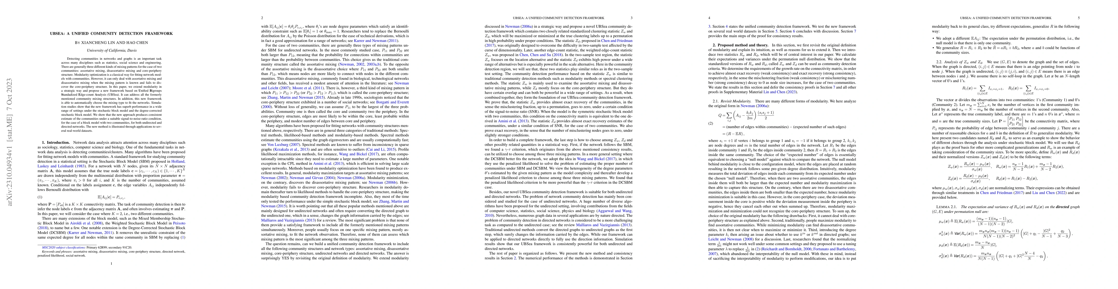 Thumbnail for UBSea: A Unified Community Detection Framework