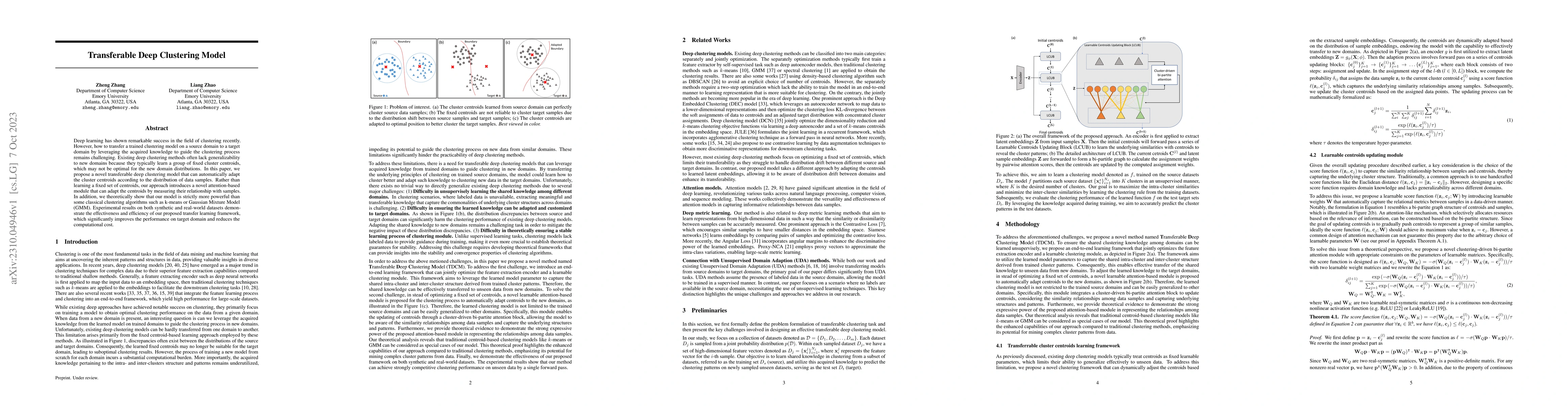 Thumbnail for Transferable Deep Clustering Model