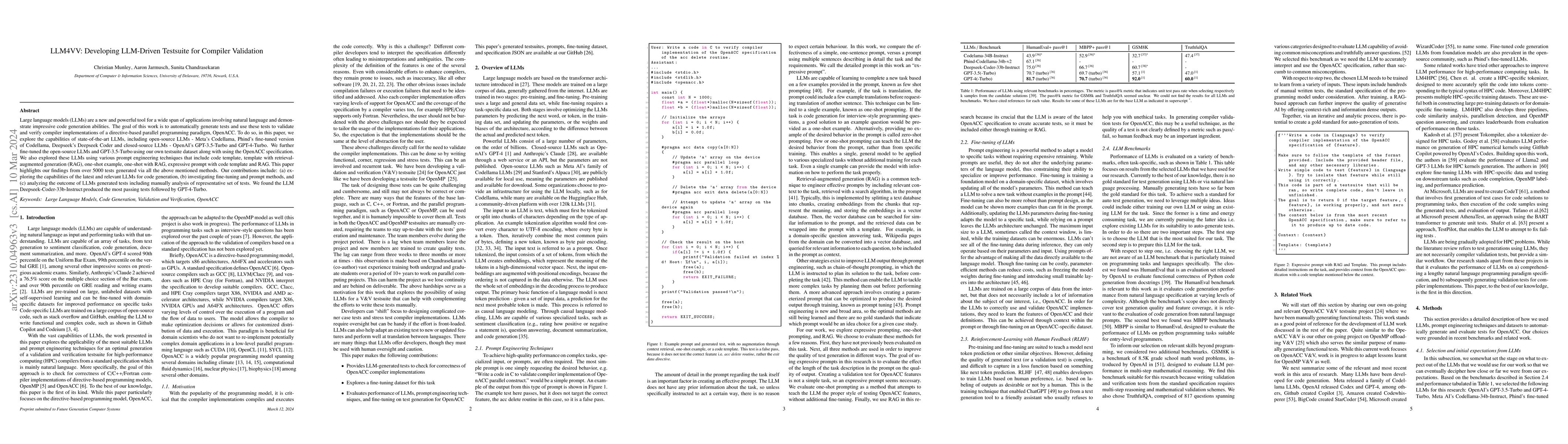 Thumbnail for LLM4VV: Developing LLM-Driven Testsuite for Compiler Validation