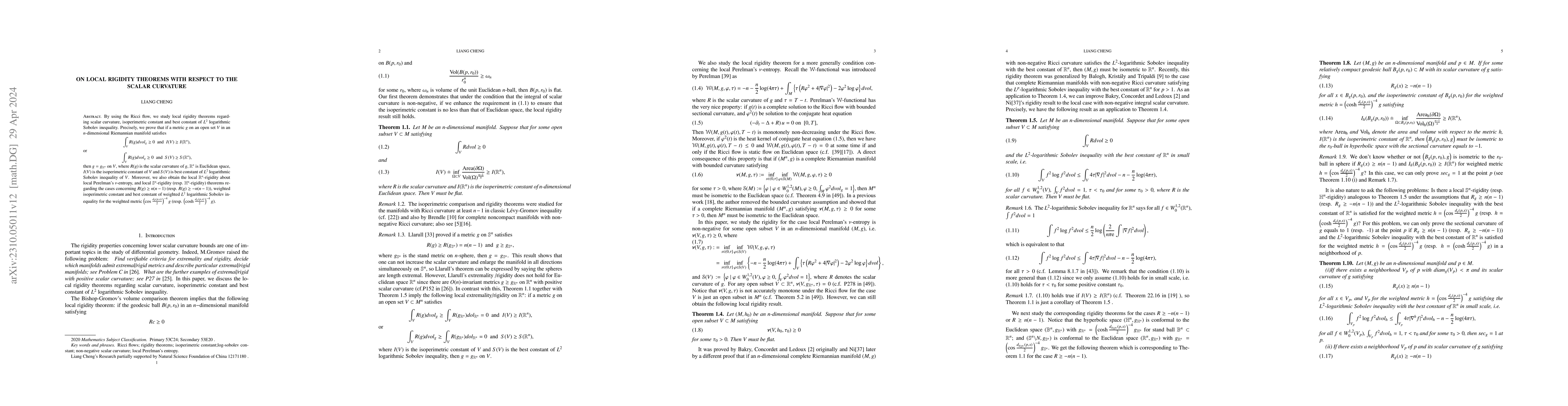 Thumbnail for On local rigidity theorems with respect to the scalar curvature