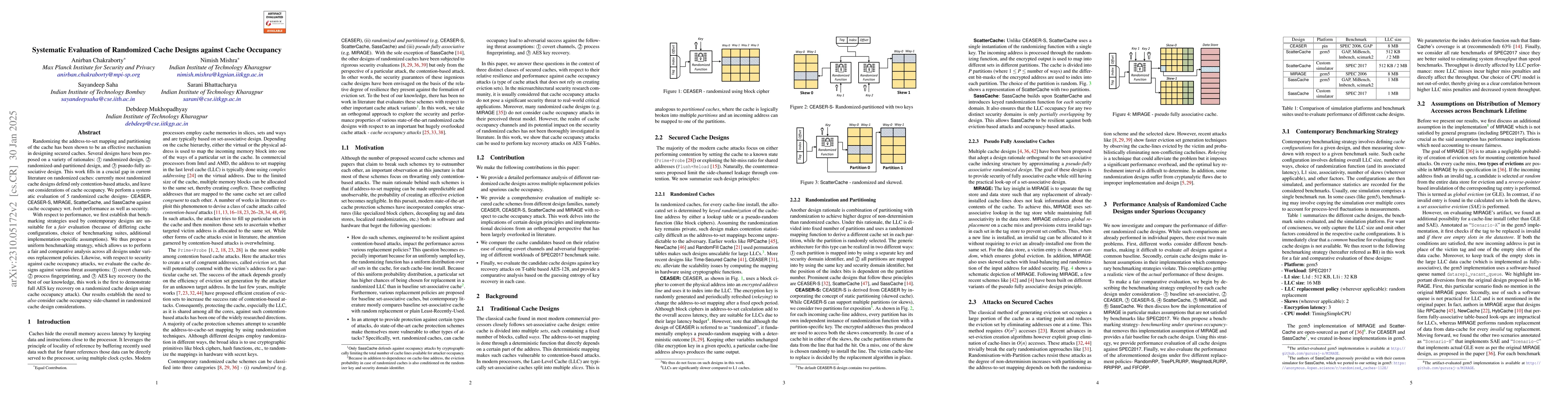 Thumbnail for On the Amplification of Cache Occupancy Attacks in Randomized Cache
  Architectures