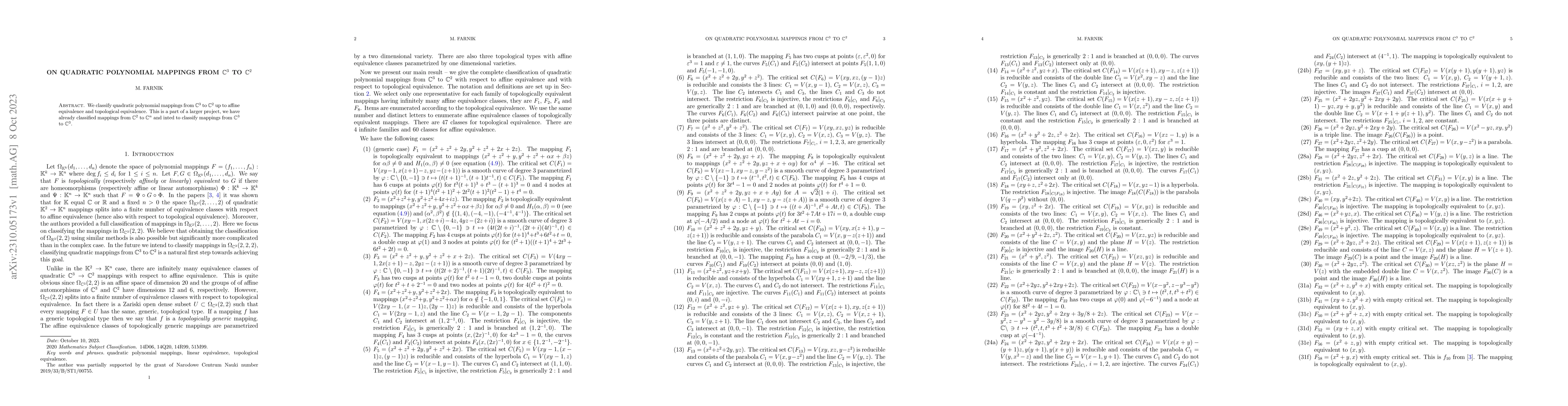 Thumbnail for On quadratic polynomial mappings from $\mathbb{C}^3$ to $\mathbb{C}^2$