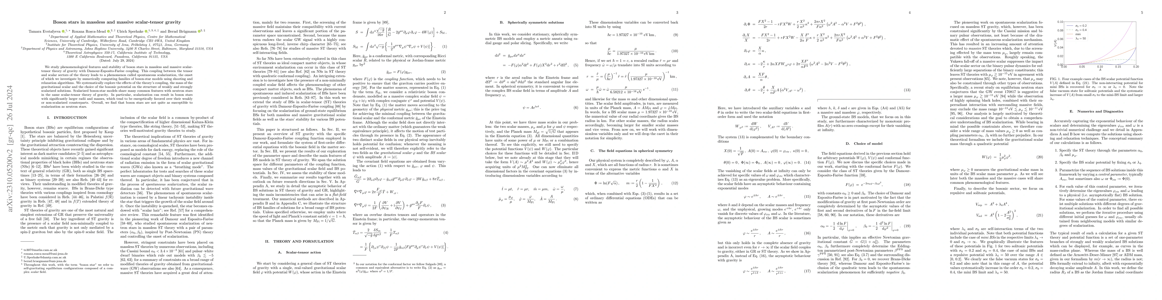 Thumbnail for Boson stars in massless and massive scalar-tensor gravity