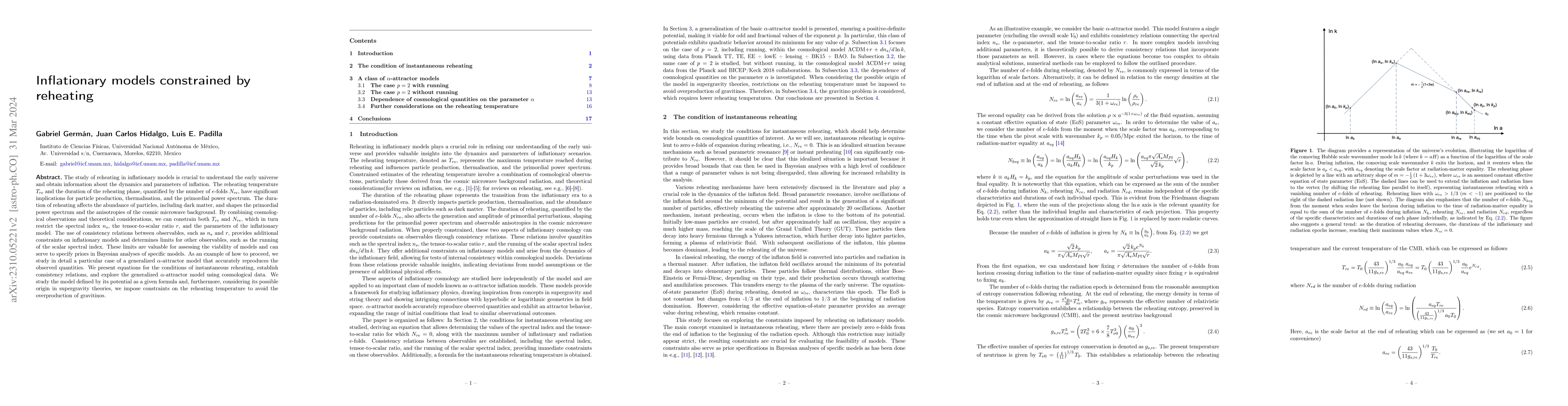 Thumbnail for Inflationary models constrained by reheating