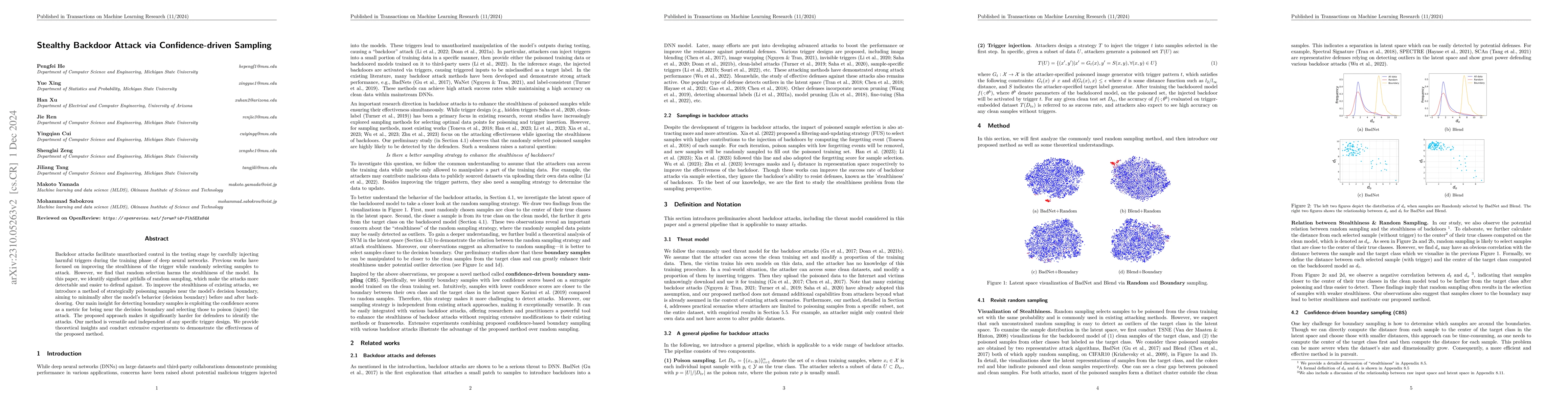 Thumbnail for Confidence-driven Sampling for Backdoor Attacks