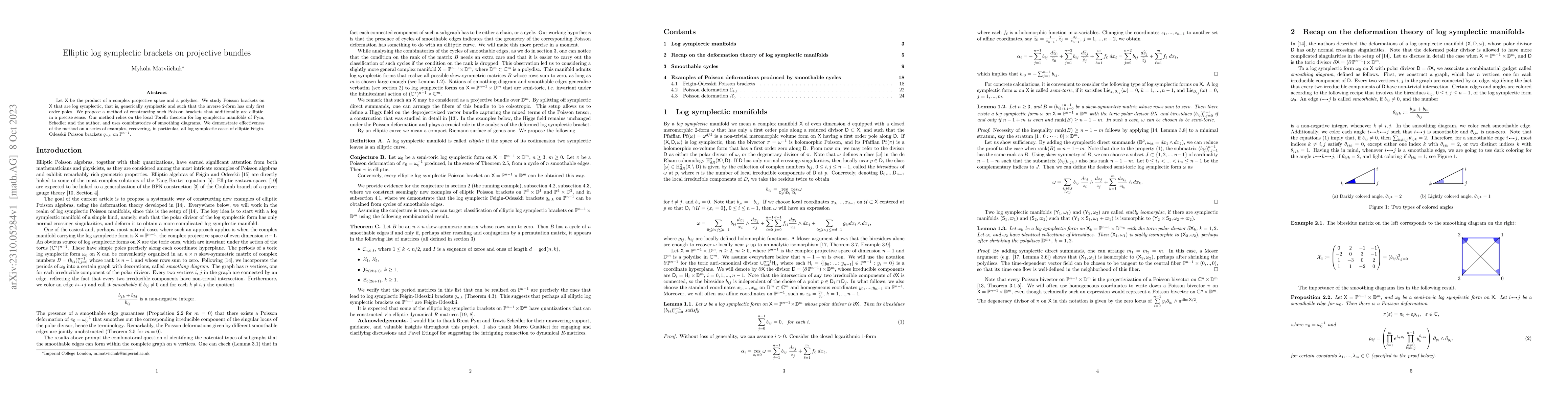 Thumbnail for Elliptic log symplectic brackets on projective bundles