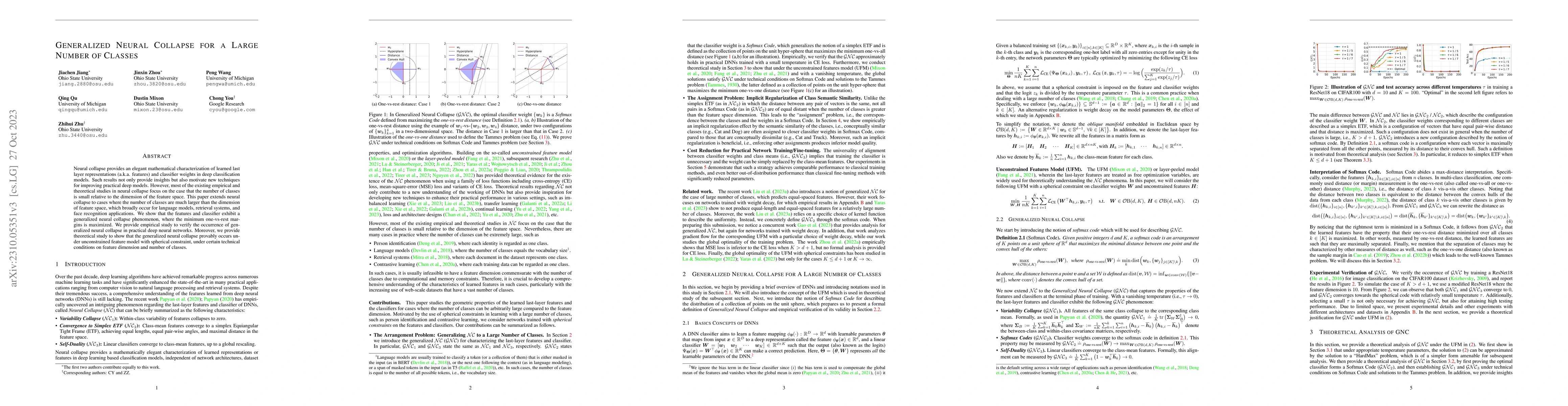 Thumbnail for Generalized Neural Collapse for a Large Number of Classes