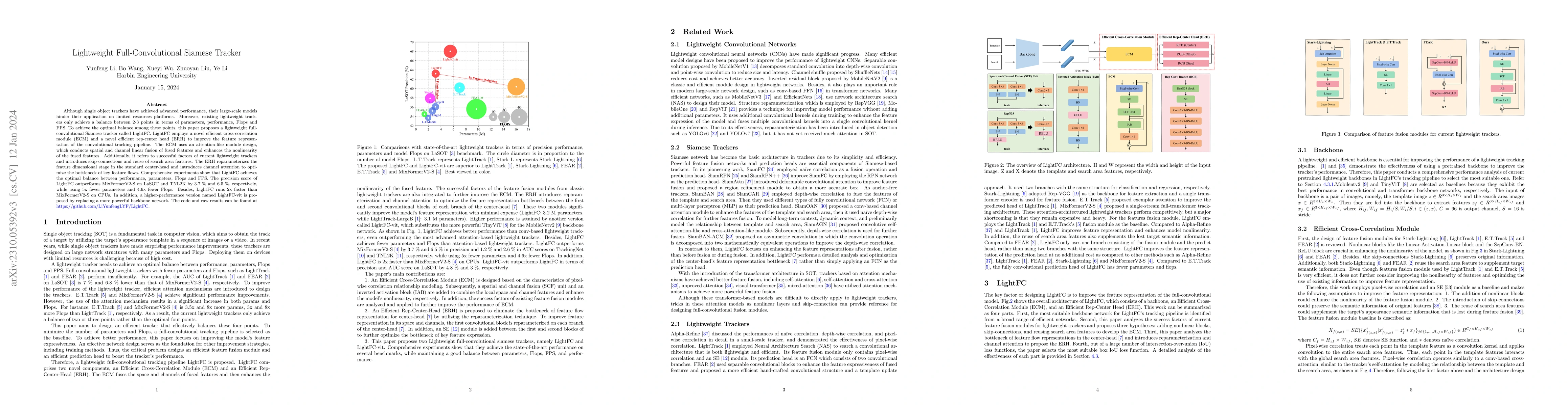 Thumbnail for Lightweight Full-Convolutional Siamese Tracker