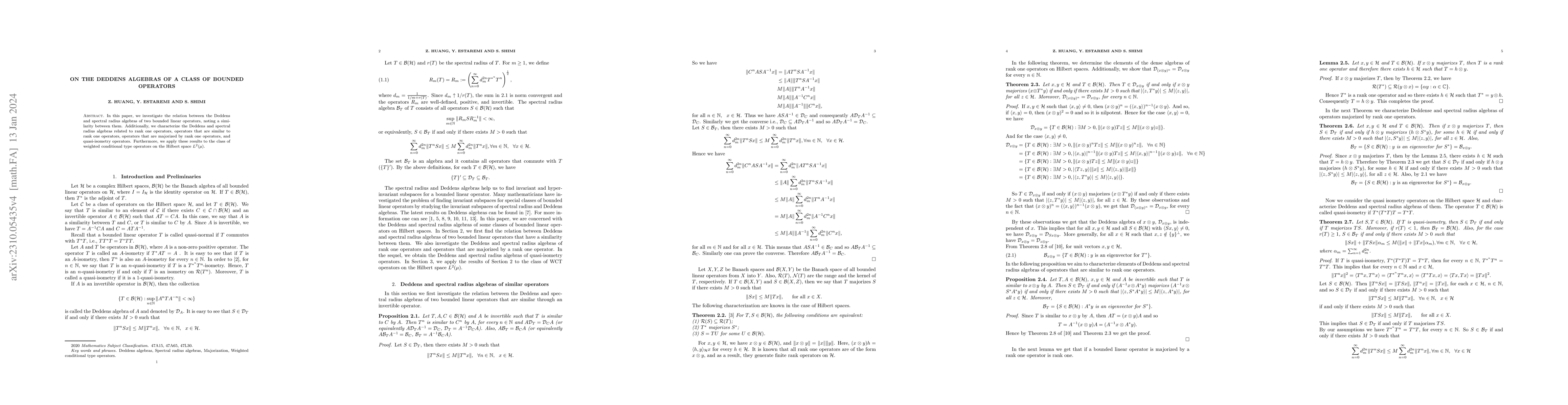 Thumbnail for On the Deddens algebras of a class of bounded operators