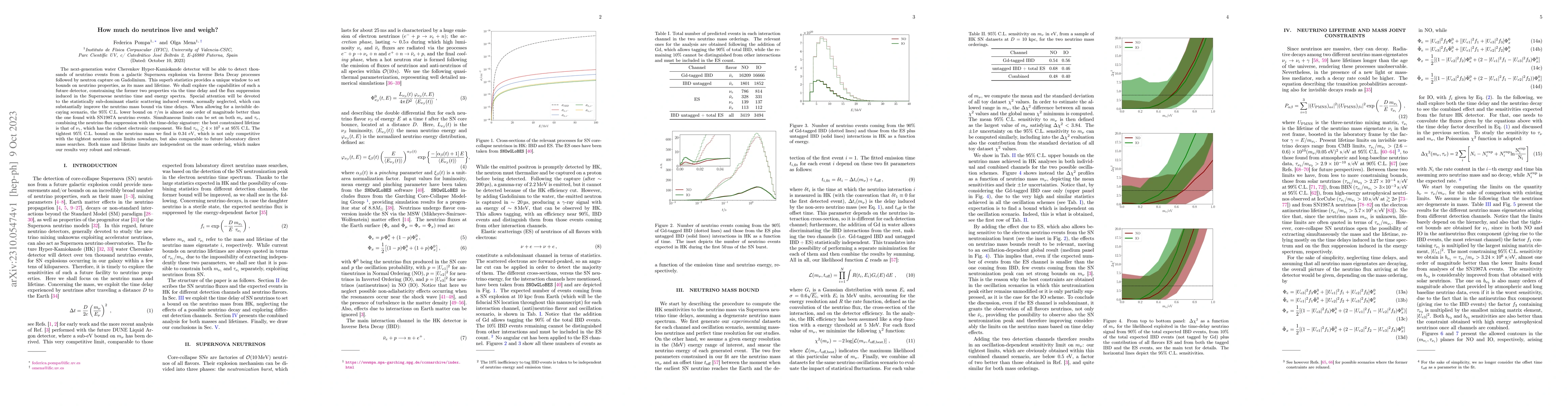 Thumbnail for How much do neutrinos live and weigh?