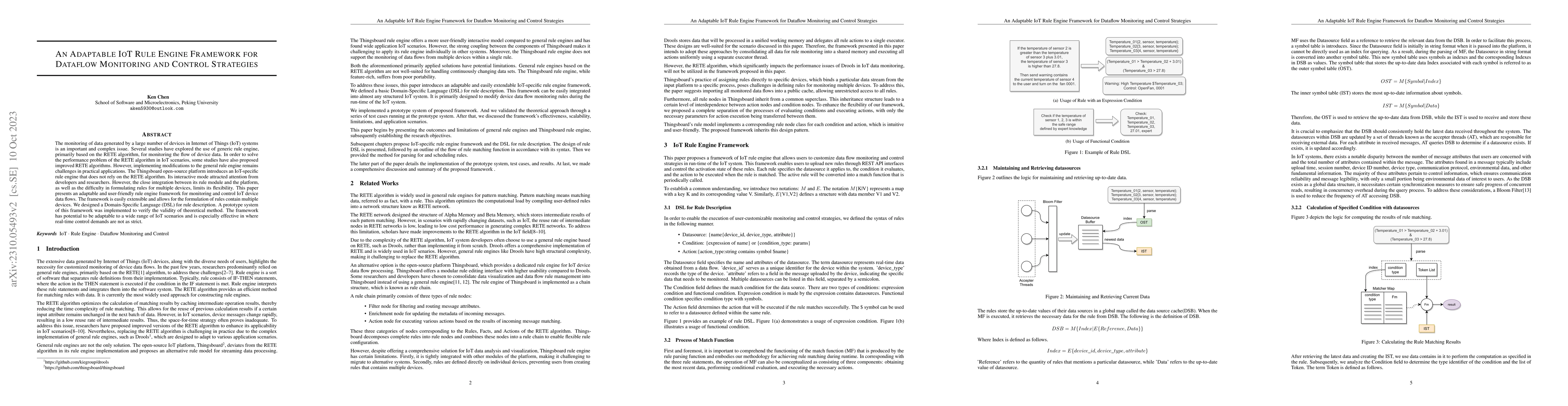 Thumbnail for An Adaptable IoT Rule Engine Framework for Dataflow Monitoring and
  Control Strategies