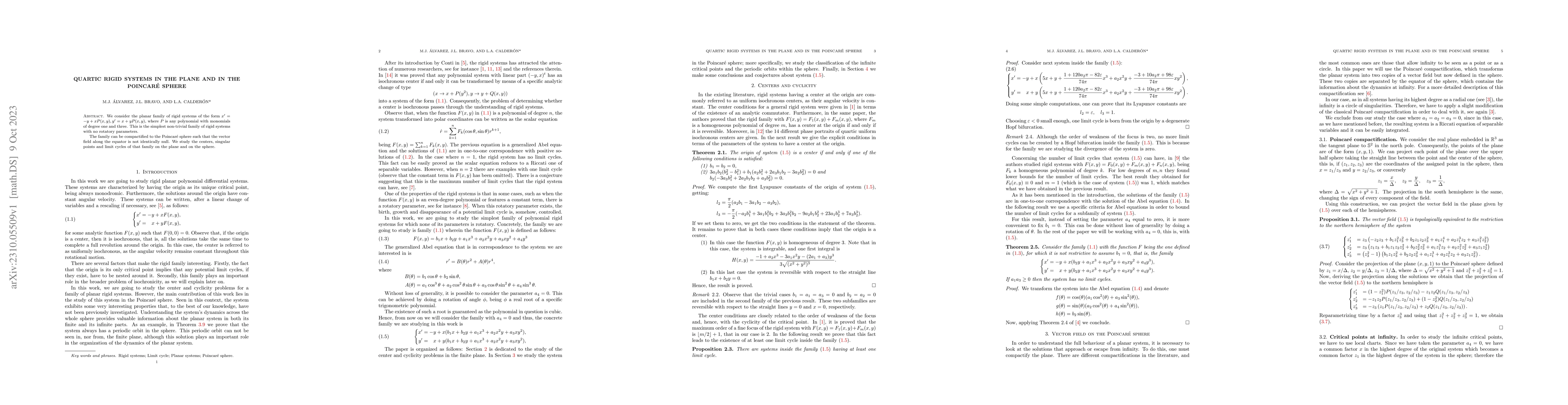 Thumbnail for Quartic rigid systems in the plane and in the Poincar\'e sphere