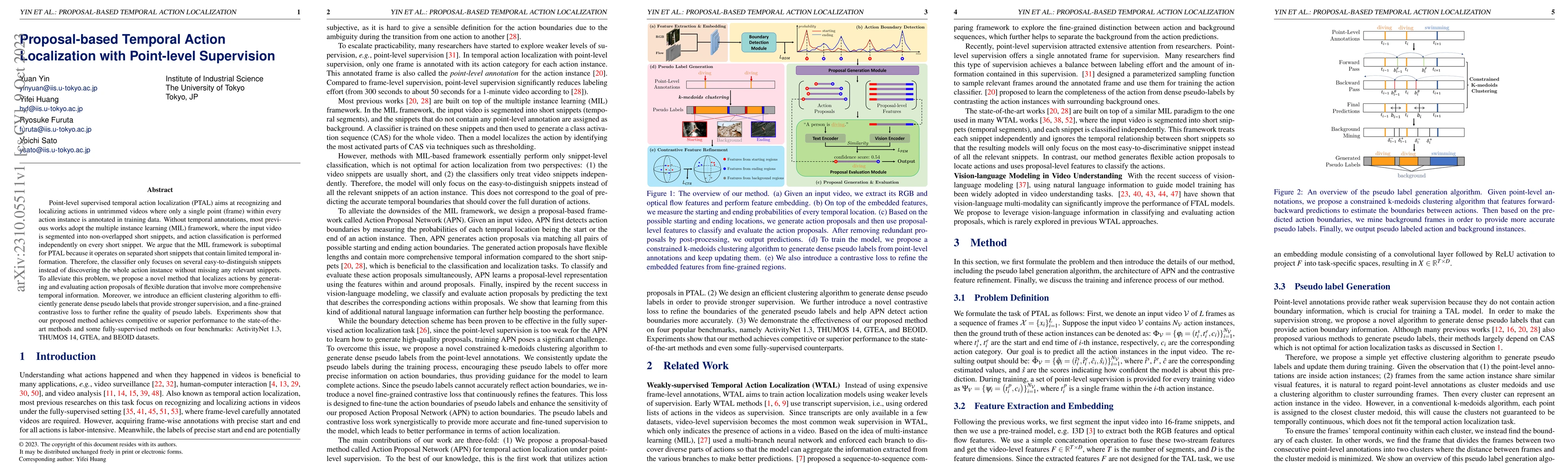 Thumbnail for Proposal-based Temporal Action Localization with Point-level Supervision