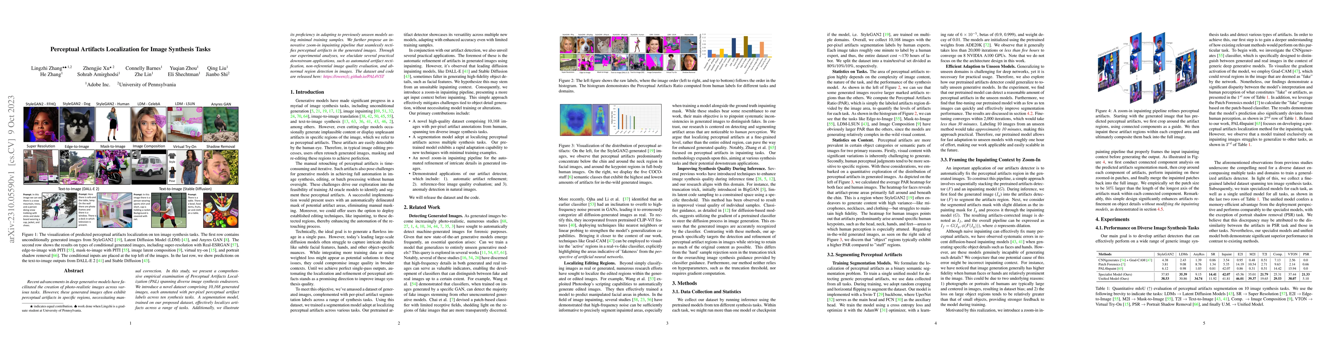 Thumbnail for Perceptual Artifacts Localization for Image Synthesis Tasks