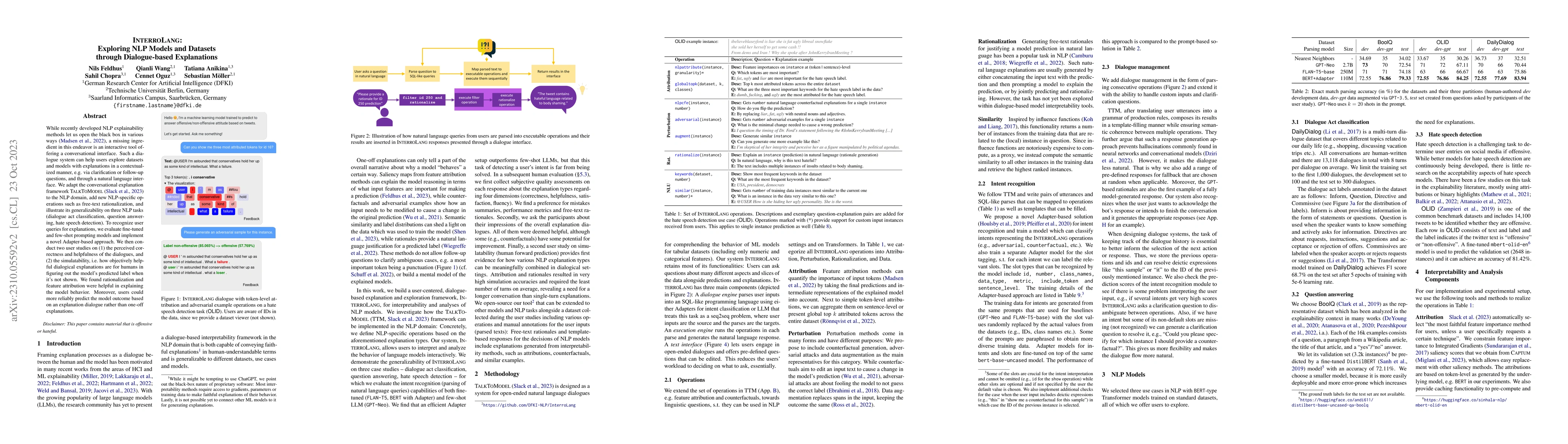 Thumbnail for InterroLang: Exploring NLP Models and Datasets through Dialogue-based
  Explanations
