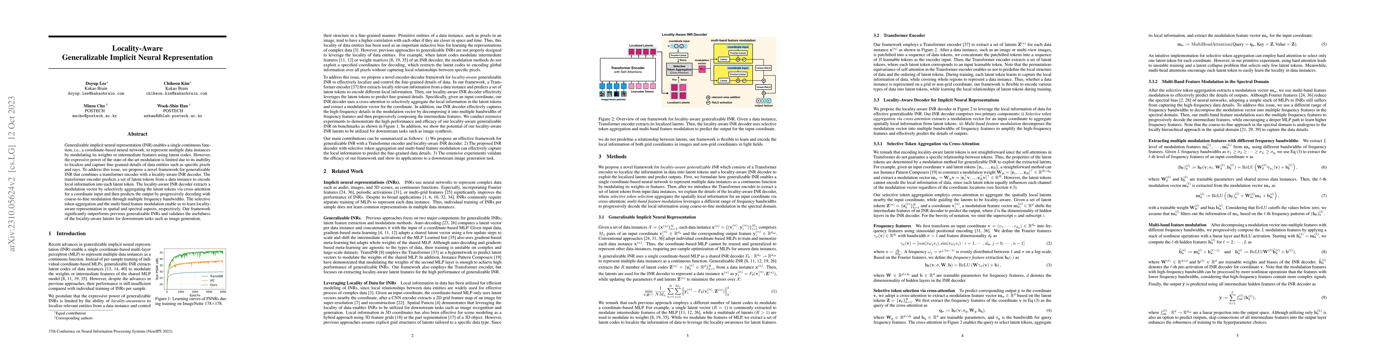 Thumbnail for Locality-Aware Generalizable Implicit Neural Representation
