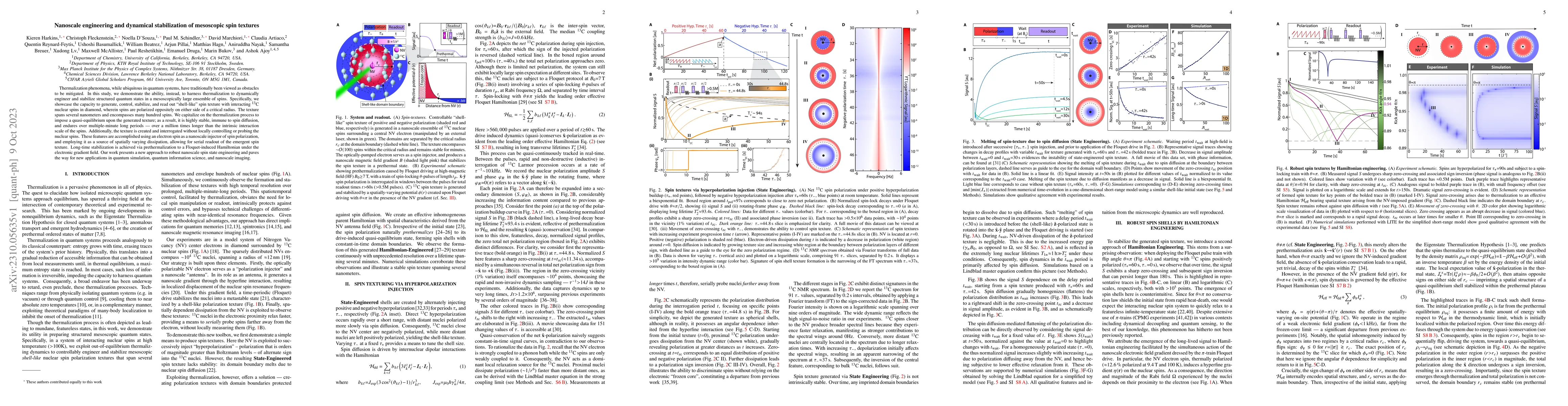 Thumbnail for Nanoscale engineering and dynamical stabilization of mesoscopic spin
  textures