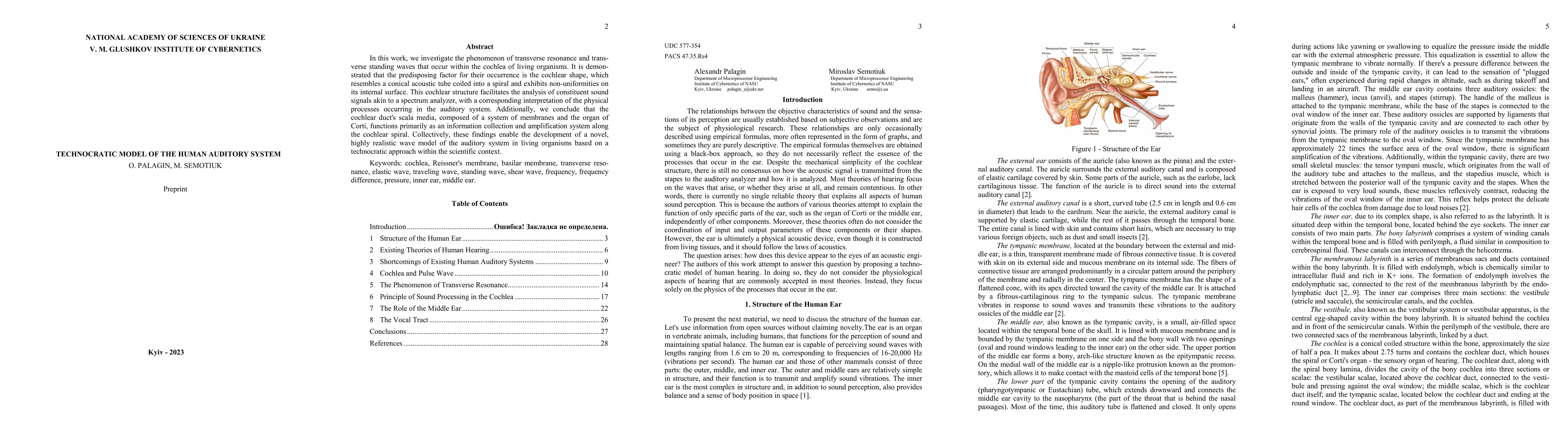 Thumbnail for Technocratic model of the human auditory system