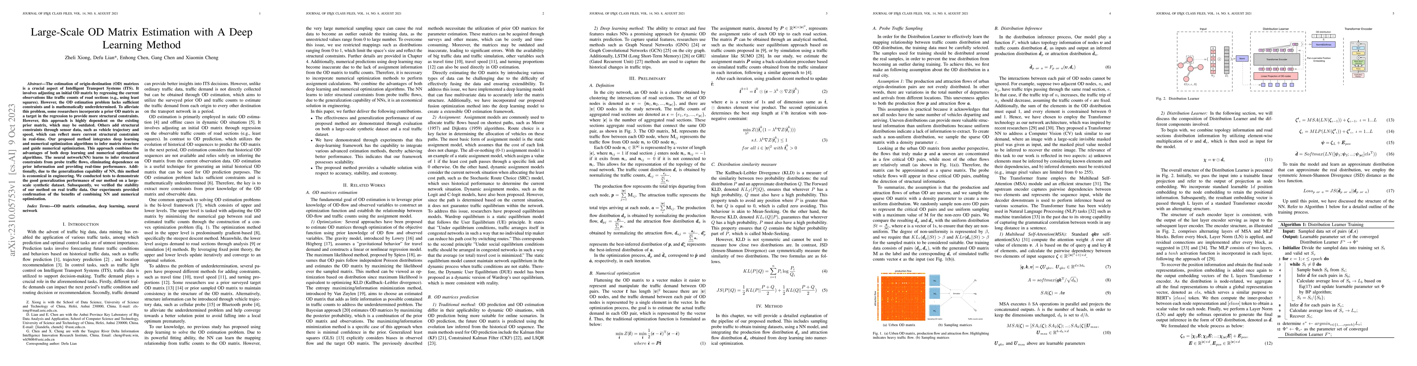 Thumbnail for Large-Scale OD Matrix Estimation with A Deep Learning Method