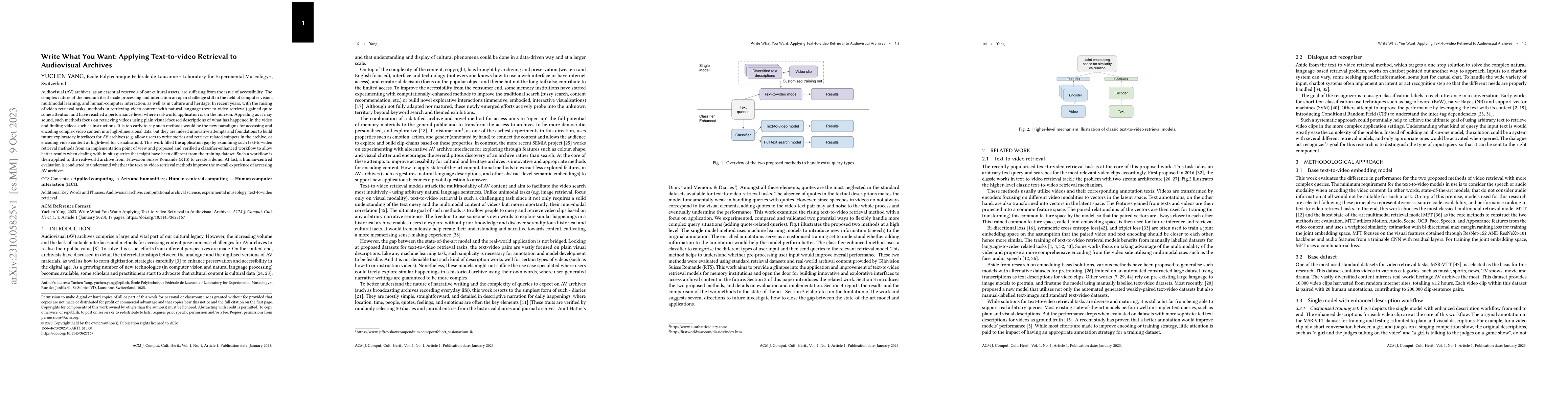 Thumbnail for Write What You Want: Applying Text-to-video Retrieval to Audiovisual
  Archives