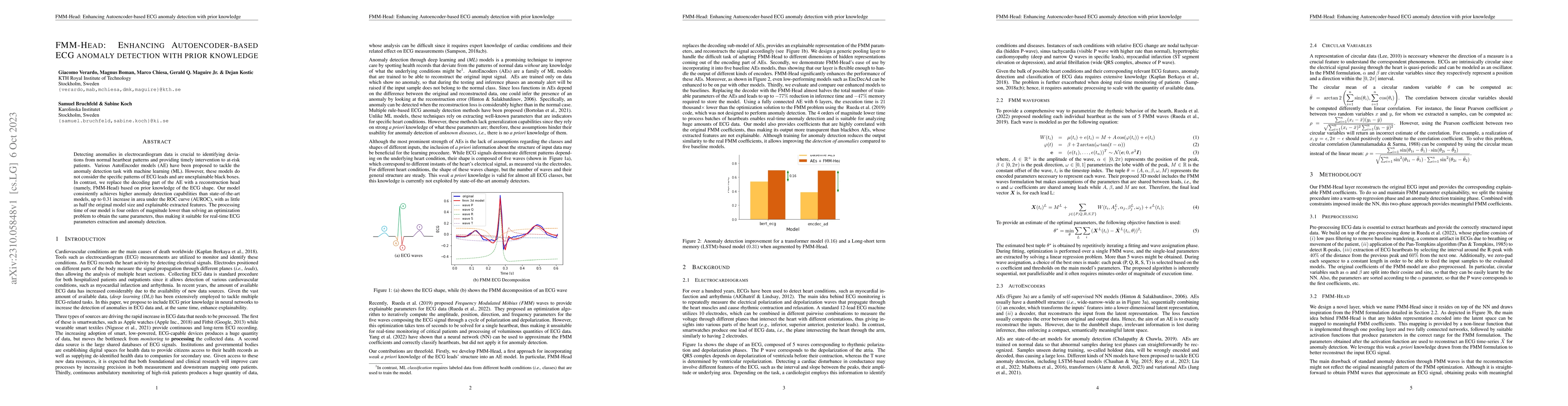 Thumbnail for FMM-Head: Enhancing Autoencoder-based ECG anomaly detection with prior
  knowledge