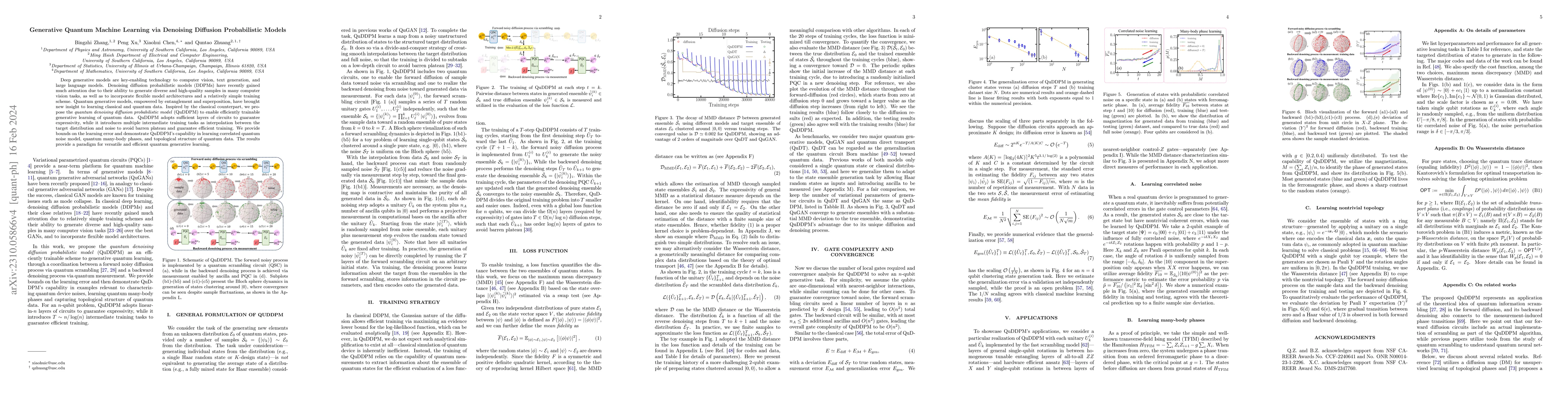 Thumbnail for Generative quantum machine learning via denoising diffusion
  probabilistic models