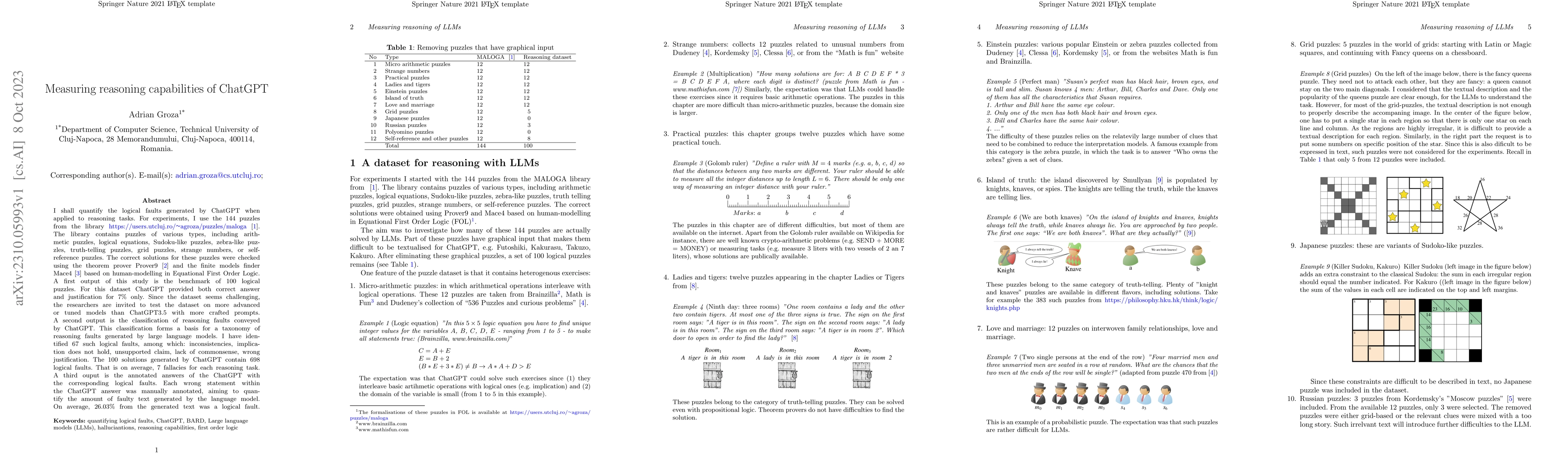 Thumbnail for Measuring reasoning capabilities of ChatGPT