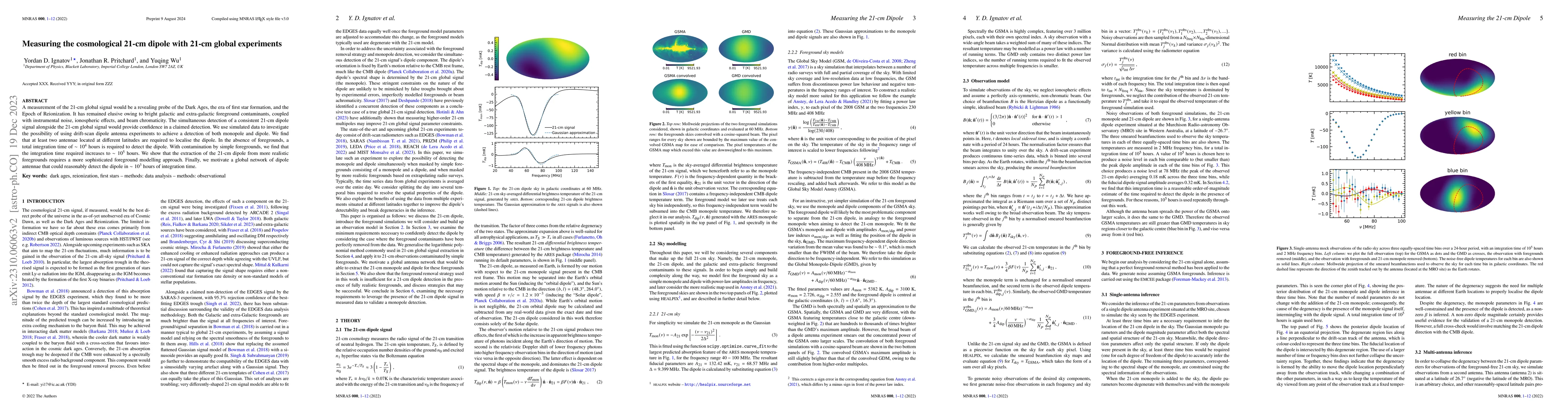 Thumbnail for Measuring the cosmological 21-cm dipole with 21-cm global experiments