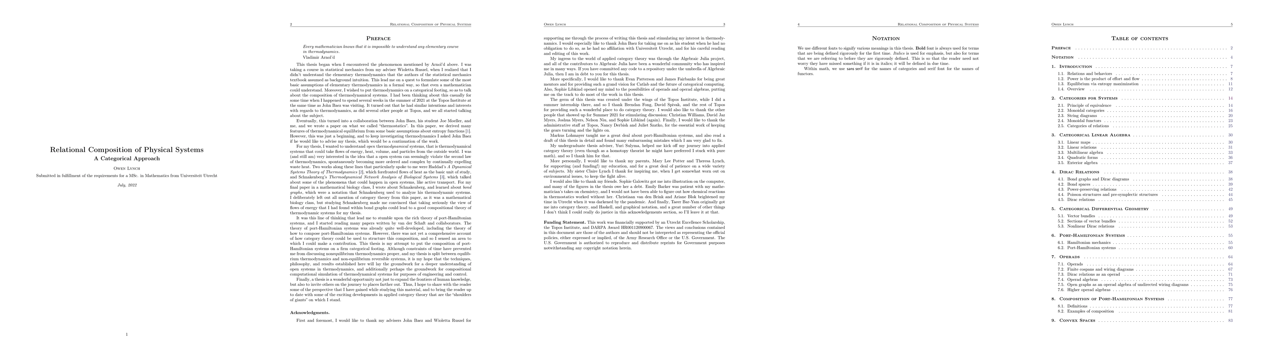 Thumbnail for Relational Composition of Physical Systems: A Categorical Approach