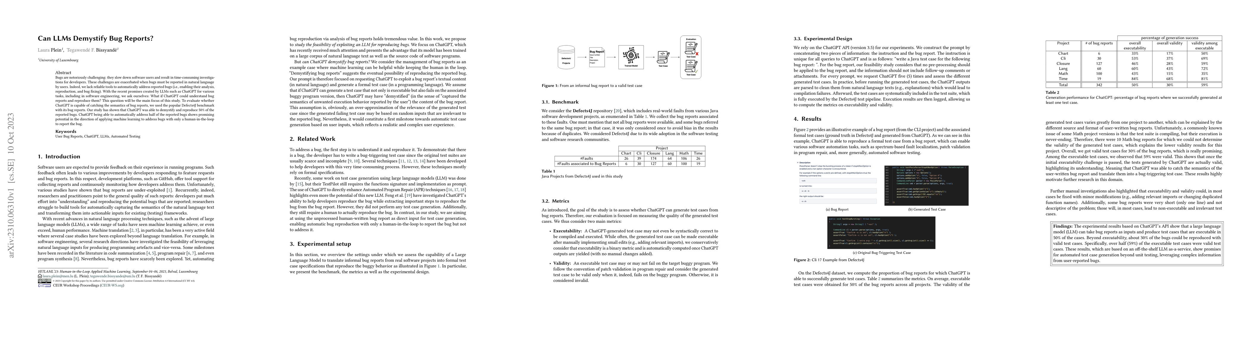 Thumbnail for Can LLMs Demystify Bug Reports?