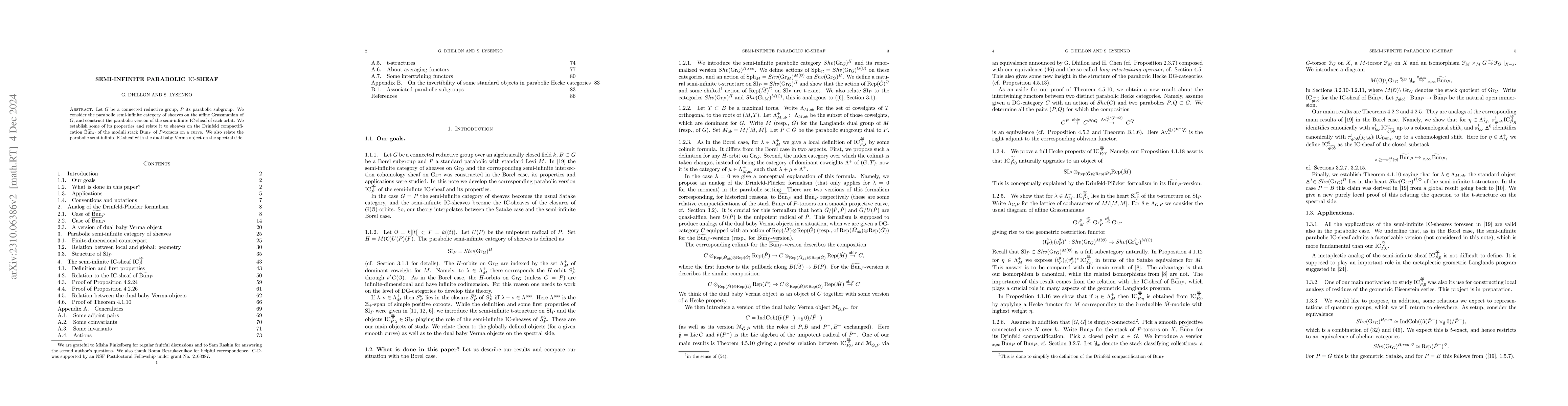 Thumbnail for Semi-infinite parabolic IC-sheaf