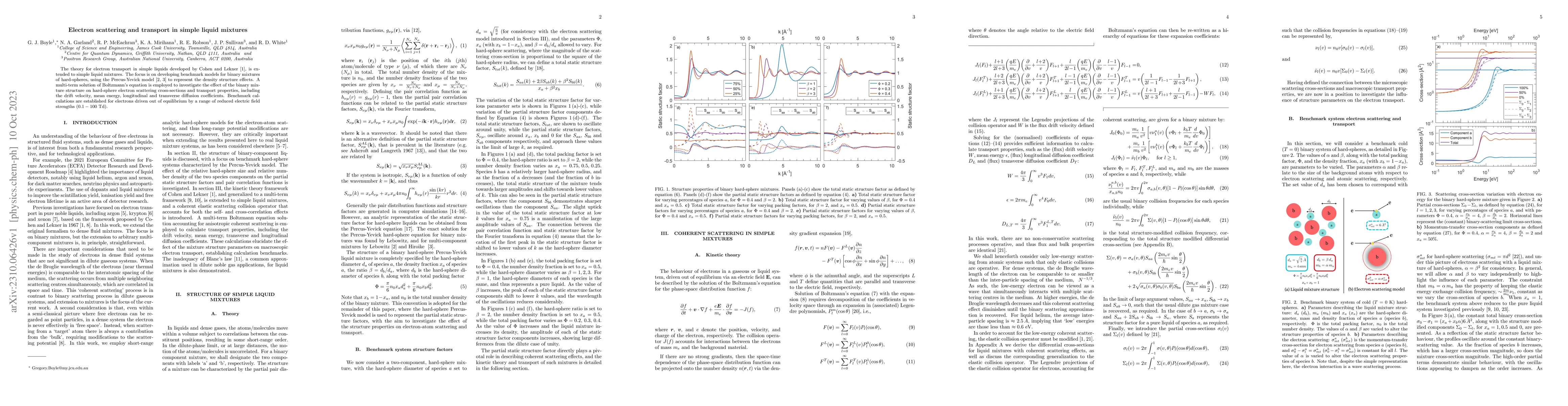 Thumbnail for Electron scattering and transport in simple liquid mixtures