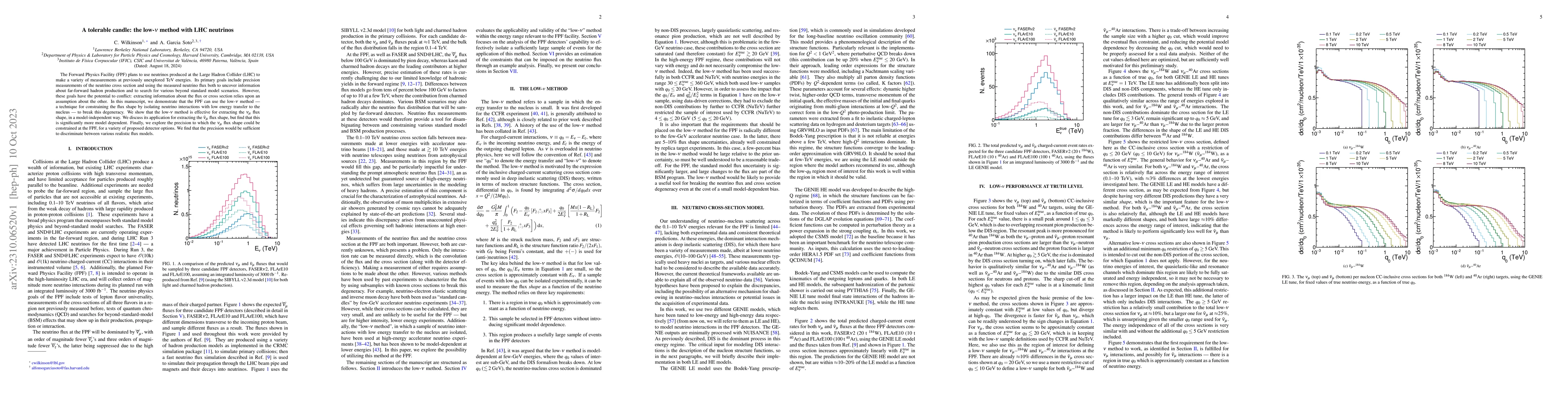 Thumbnail for A tolerable candle: the low-$\nu$ method with LHC neutrinos